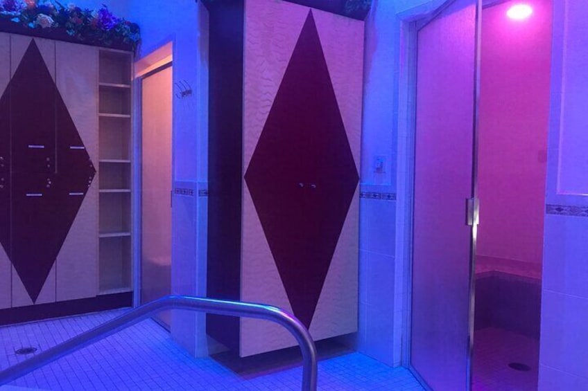 Private Sauna/Shower Room