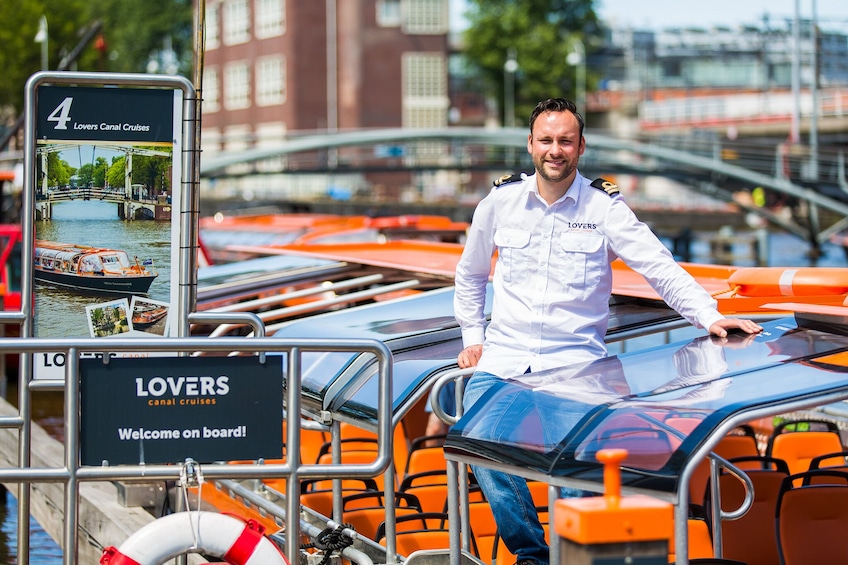 Amsterdam Canal Cruise by Semi-Open Boat
