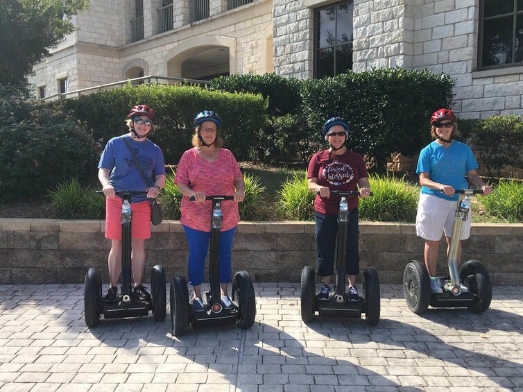 Segway riding group in Granbury, Texas