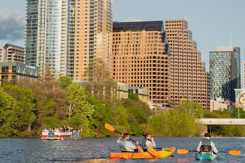 Guided Downtown Skyline Kayak Tour in Austin 