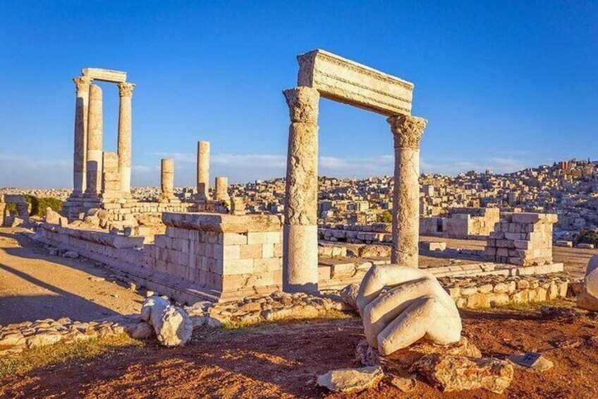 Full-Day Private Tour to Citadel Amman and Desert Castle