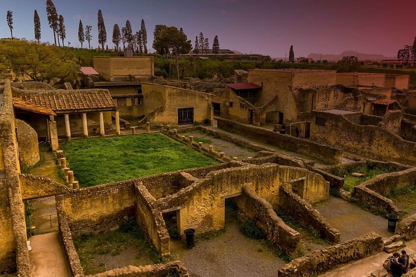 From Amalfi Coast: Pompeii Herculaneum skip-the-line