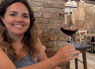 Wine Tasting with Parmesan & Ham Board in Parma