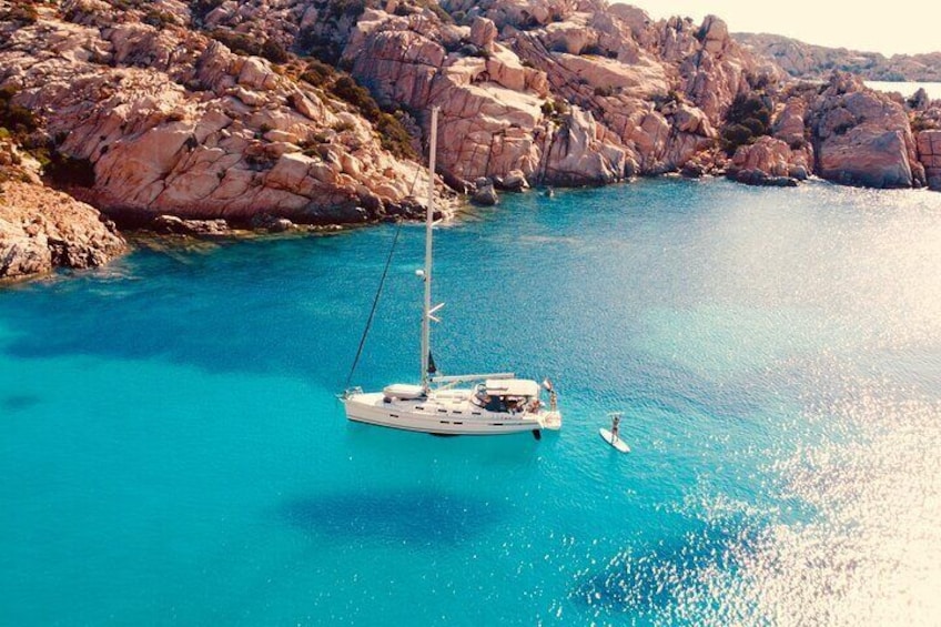 Sailing day tour in Maddalena Archipelago from Palau
