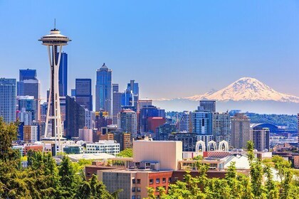 Historias y Skyline de Seattle: Descubrimiento privado de la ciudad de 4 ho...