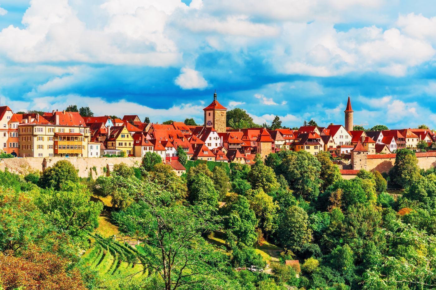 Day Trip from Frankfurt to Rothenburg ob der Tauber: Medieval Walls & Fairy