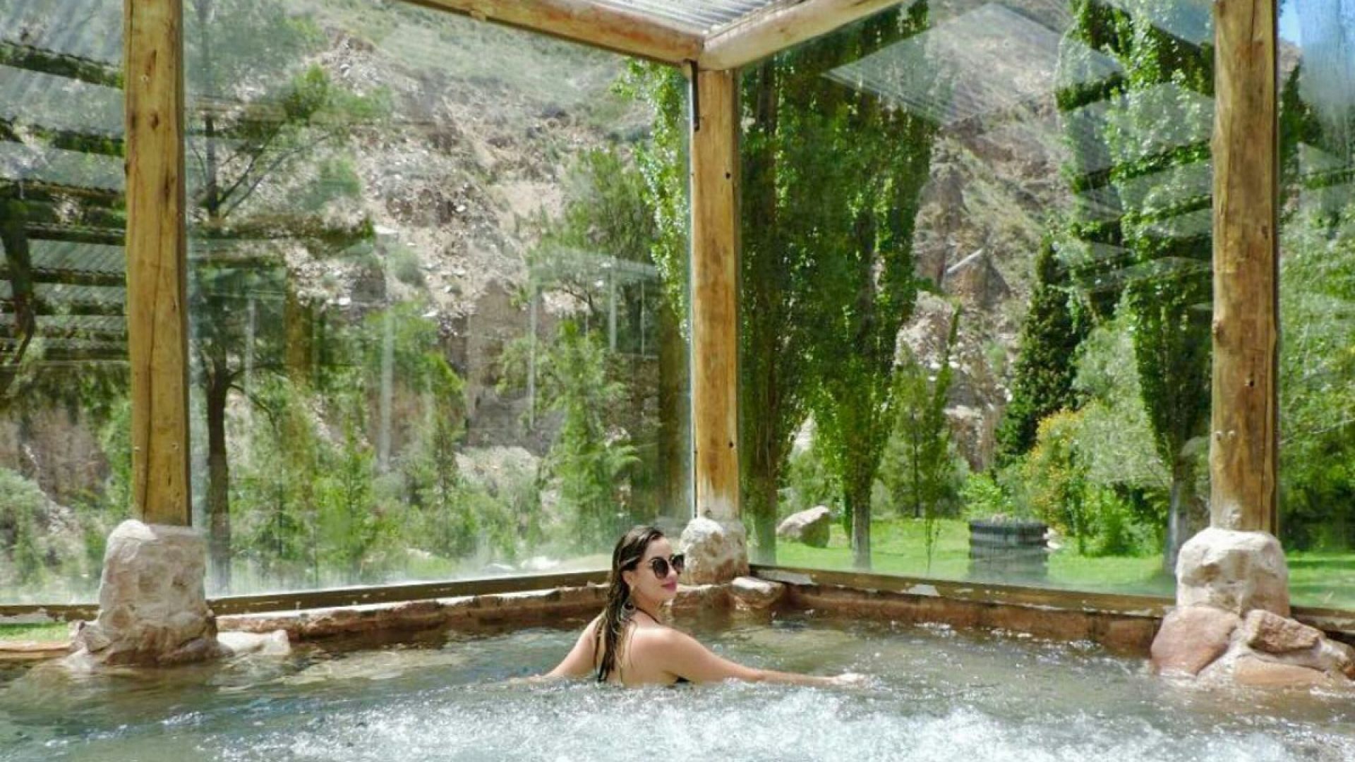Tour to Cacheuta Hot Springs and Water Park