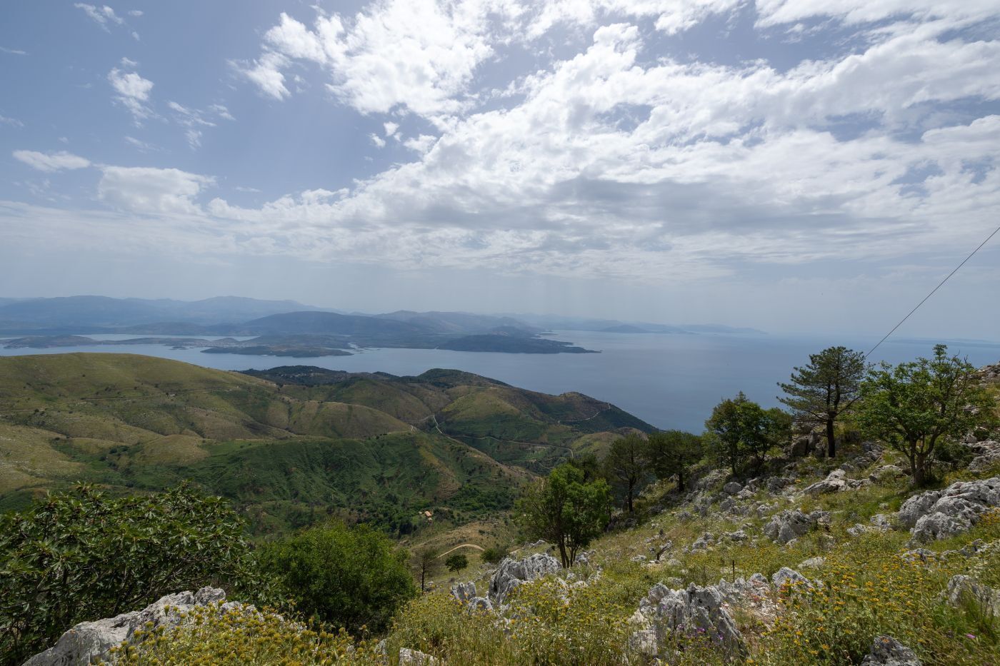 Mountain & Villages: Mount Pantokrator Summit & Old Perithia