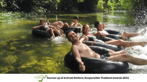 Khao Lak: River Tubing Tour with Hotel Transfer