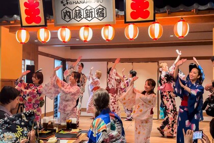 Bon Dance IZAKAYA in Shinjuku, Tokyo