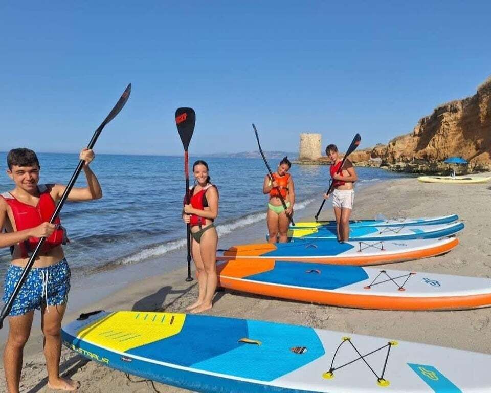 Porto Torres: Beginner SUP Lesson and Excursion