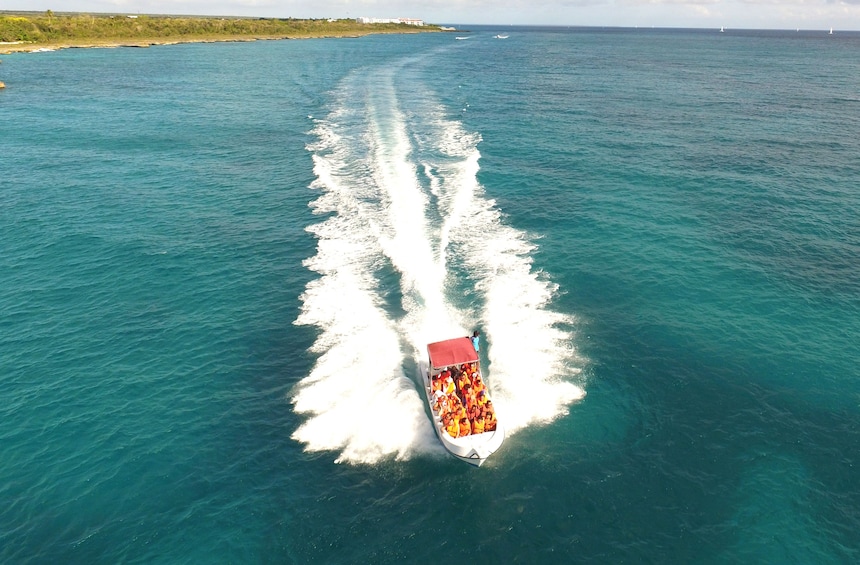 saona island tour by speedboat & catamaran