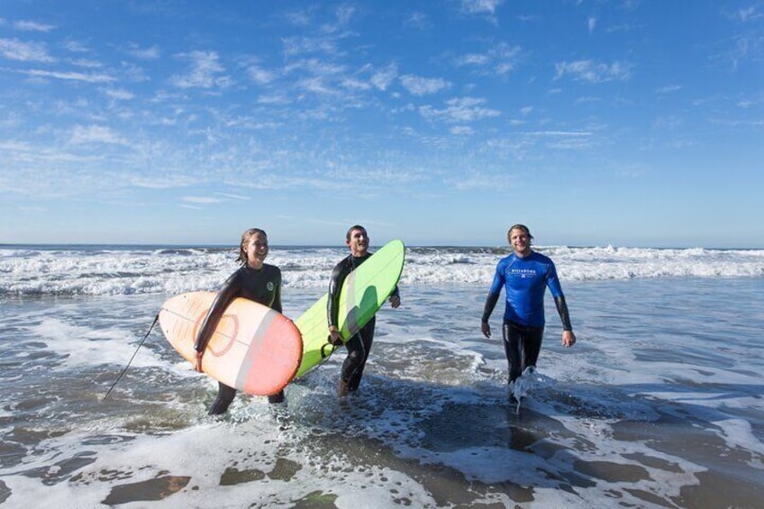 Private Surf Lesson in North San Diego