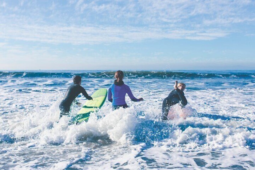 Private Surf Lesson in North San Diego