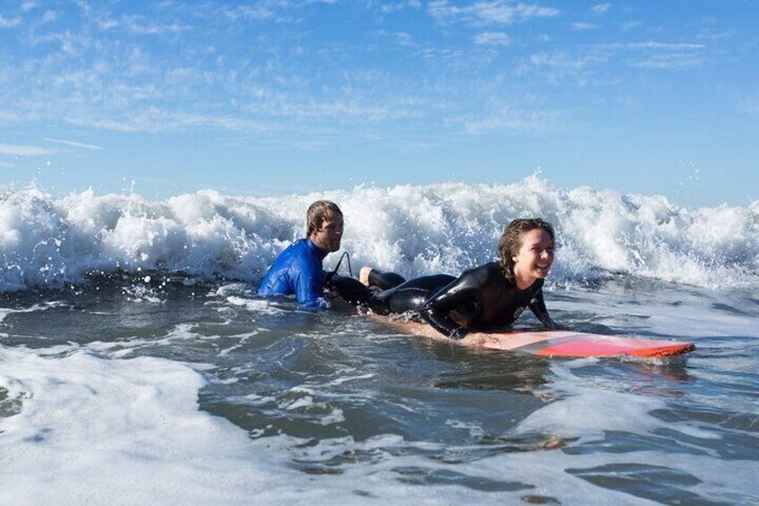 Private Surf Lesson in North San Diego
