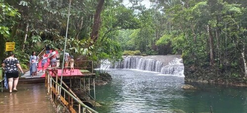 Port Vila: Blue Lagoon, Banana Bay, BBQ & Turtles Day Tour
