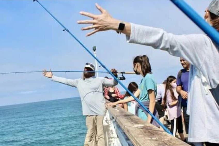 Guided Pier Fishing in San Diego