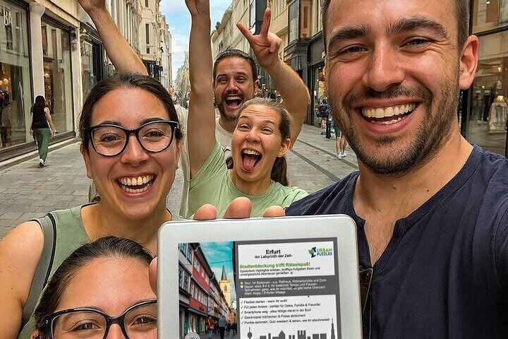 Erfurt In the Labyrinth of Time Premium Puzzle Tour and City Tour