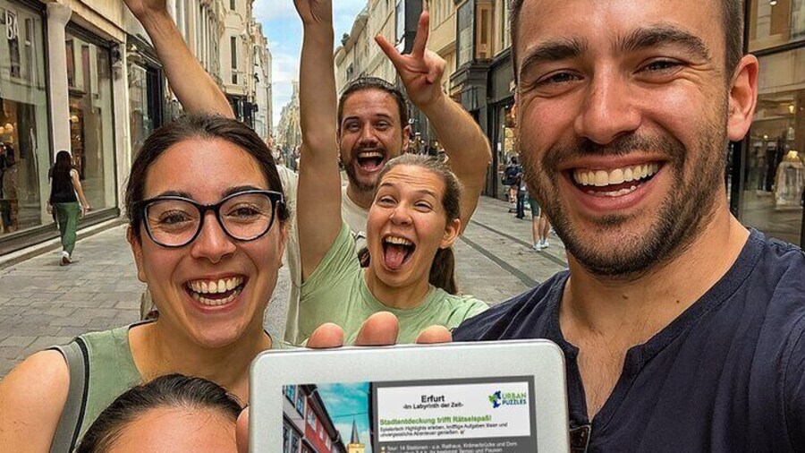 Erfurt In the Labyrinth of Time Premium Puzzle Tour and City Tour