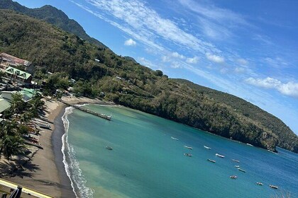 Saint Lucia West Coast Sightseeing Tour with Scenic Stops