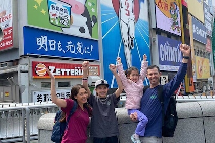 Full-Day Osaka Private Customized Tour with AC Car and Guide
