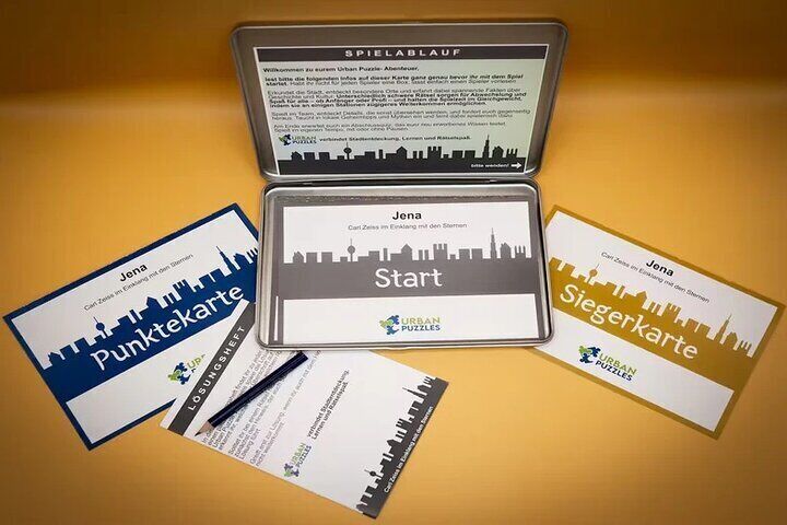 Jena Carl Zeiss in harmony with the stars Puzzle Tour City Game