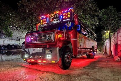 Night Rumba in Chiva in Santa Marta