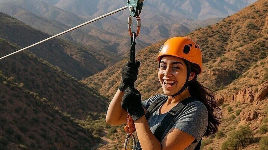 Zipline Adventure at Terre d’Amanar and visite berber villages