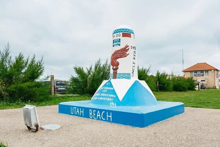 Paris to Normandy D Day Beaches Guided Tour with Lunch