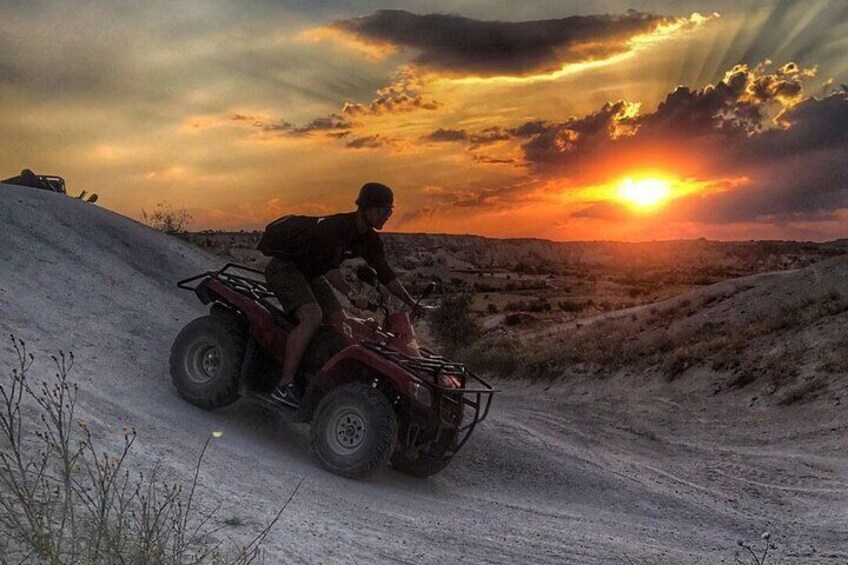 2 Hour Sunset Quad Bike (ATV) Tour in Cappadocia