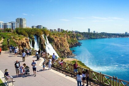 Antalya Private Tour to Three Waterfalls and Old Town with Lunch