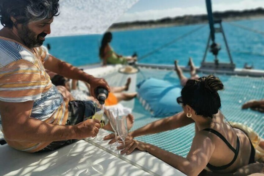 Formentera & Ibiza Day Trip by Catamaran - Small Groups