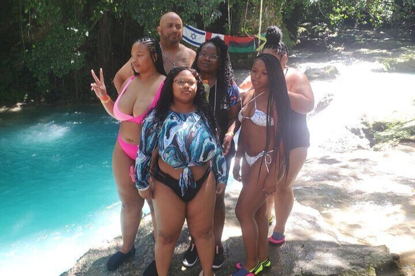Kennedy's Horseback riding, Blue Hole and Secret Falls from Montego Bay