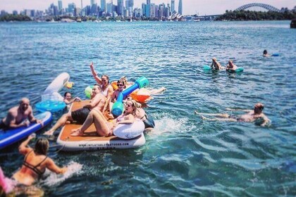 Sydney Harbour BBQ Sunset Cruise with Swim and Water Toys