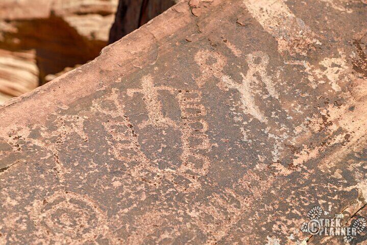 Ancient petroglyphs