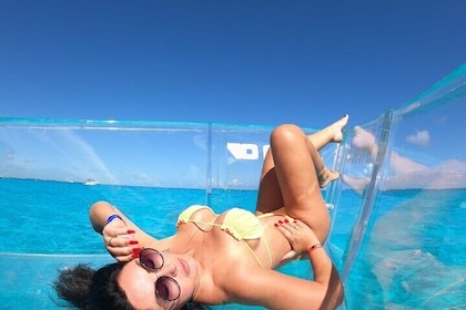 Snap, Smile & Float: The Ultimate Transparent Boat Ride