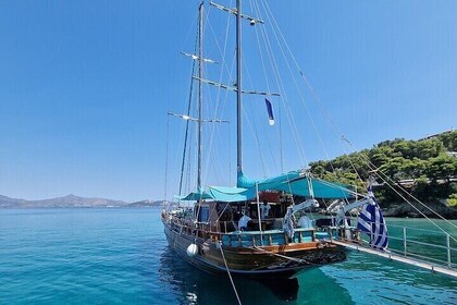 Agistri Moni and Aegina Sailing Yacht Cruise