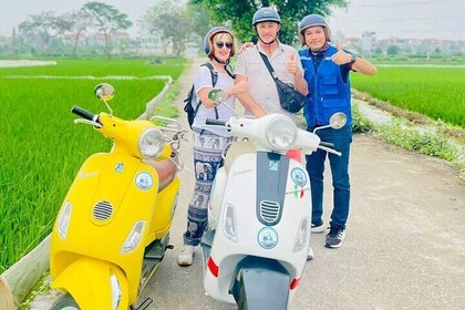 Hanoi Outskirts and Co Loa Countryside Vespa Tour from Hanoi