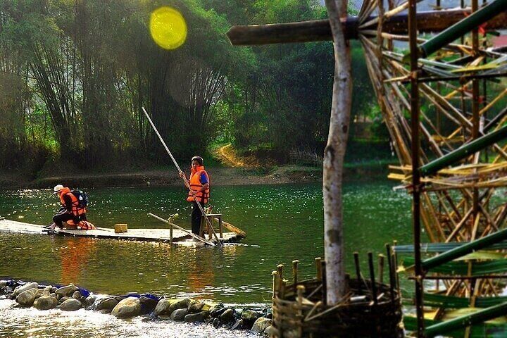 Pu Luong Morning Hike, Rafting, Water Wheels & Culture