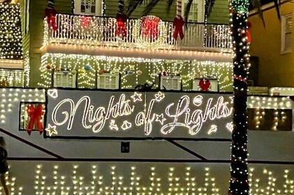 Nights of Lights Private Electric Golfcart Tour up to 7 People