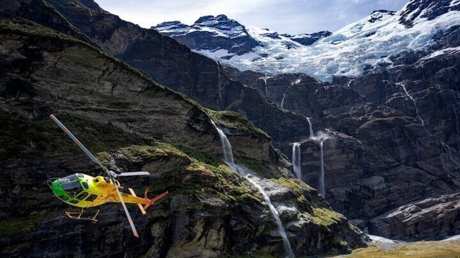 Glenorchy 50 min Helicopter Tour | Earnslaw Burn & Waterfalls