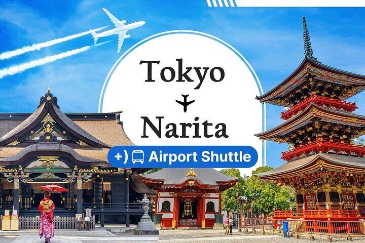 Narita & Sawara Day Tour with Airport Dropoff & Shuttle Option