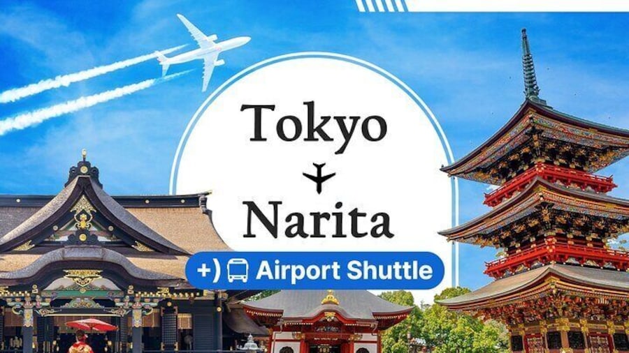 Narita & Sawara Day Tour with Airport Dropoff & Shuttle Option