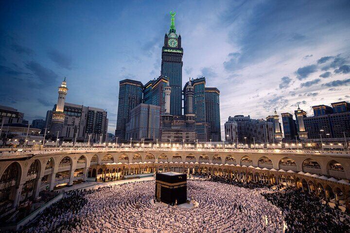 The clock tower of Mecca