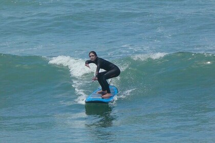 Surf Lesson At Makaha Beach in Miraflores!