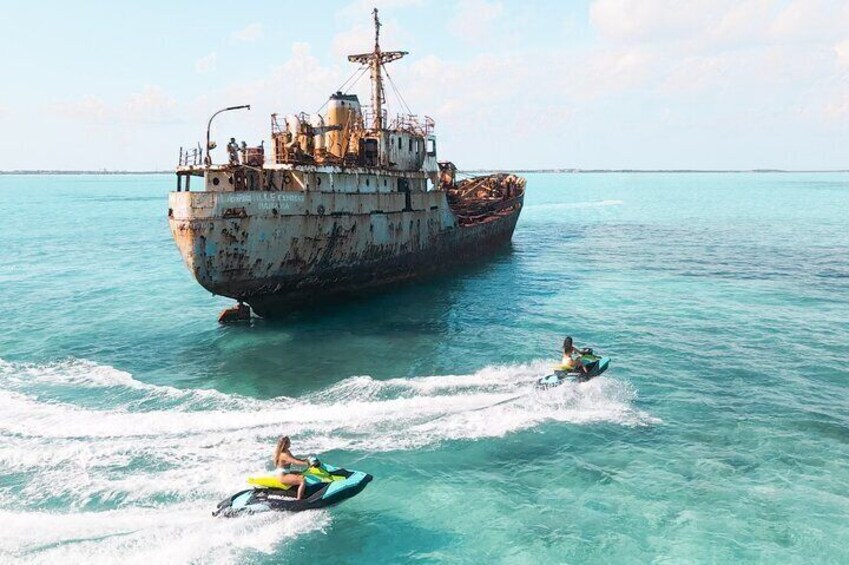 Private Jet Ski Abandoned Shipwreck Tour