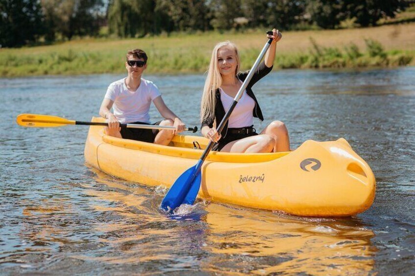 Canoeing is ideal tour for couples in love too