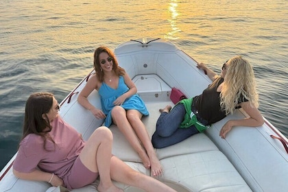 Porec Sunset Shared Cruise on Speedboat with Dolphin Sightseeing