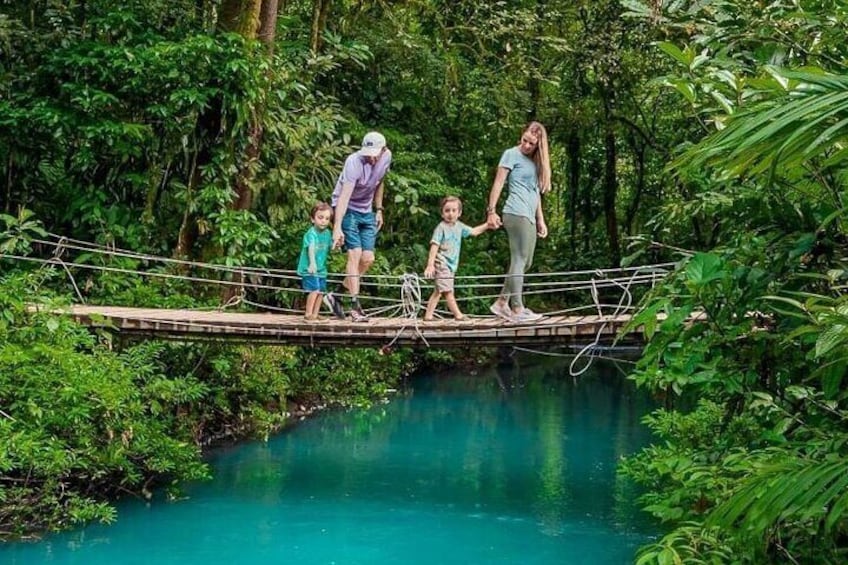 Amazing Waterfall San Ramon NicaraguaBlue River