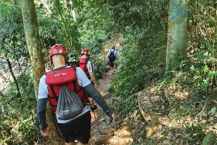 Full Day Hike through Secret Waterfalls in Foz do Iguaçu